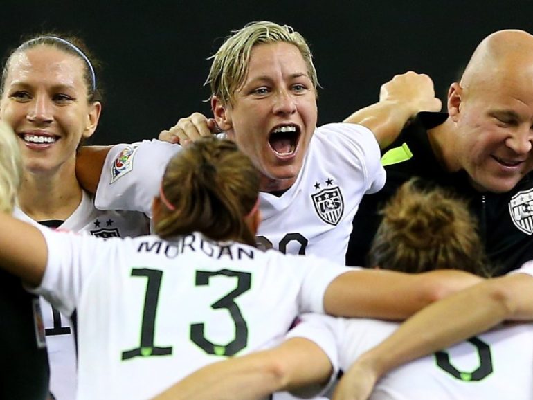 A new generation of U.S. soccer emerged last night, and we have Abby Wambach to thank