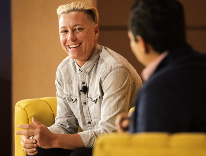 Abby Wambach On The 3 Things She Tells Her Kids After Soccer Games